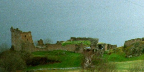 Urquhart Castle - before her dignity was sacrificed