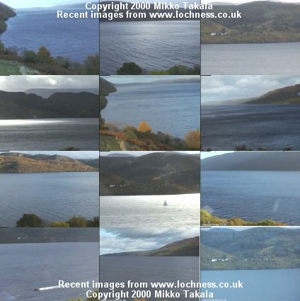 Some of Loch Ness' many faces