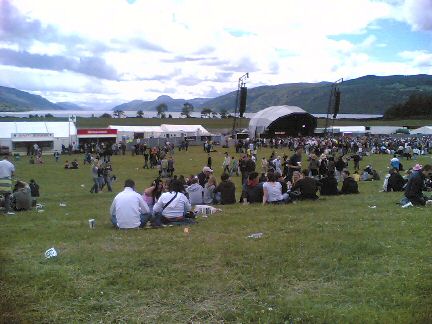 Rock Ness - 2 hours in- Caged Baby on